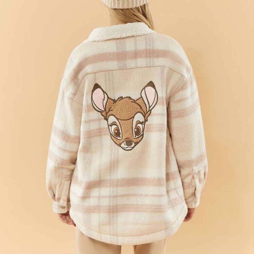 Disney plaid Bambi Jacket Forever 21 - Picture 4 of 11